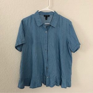 Jessica Simpson denim top